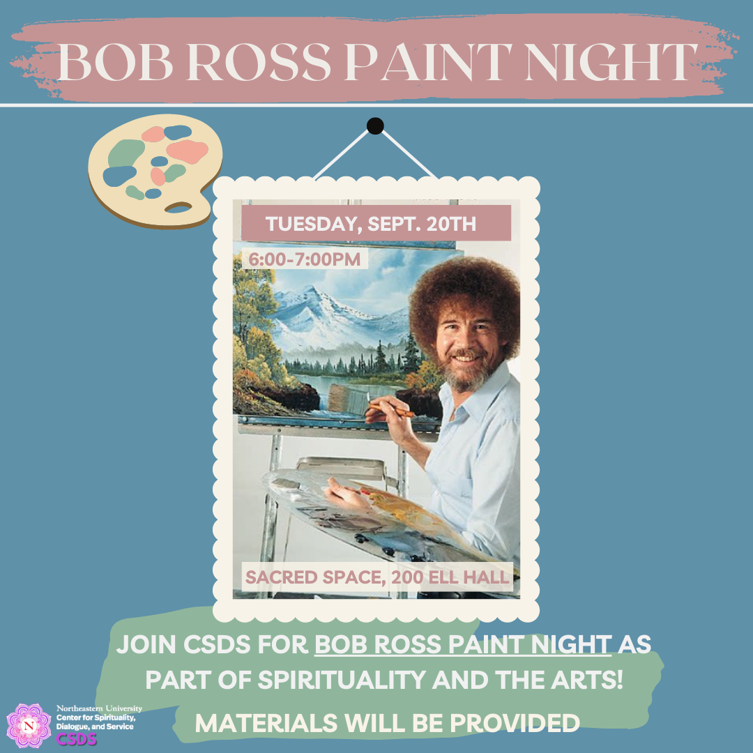 Bob Ross Paint Night (Instagram Post (Square))