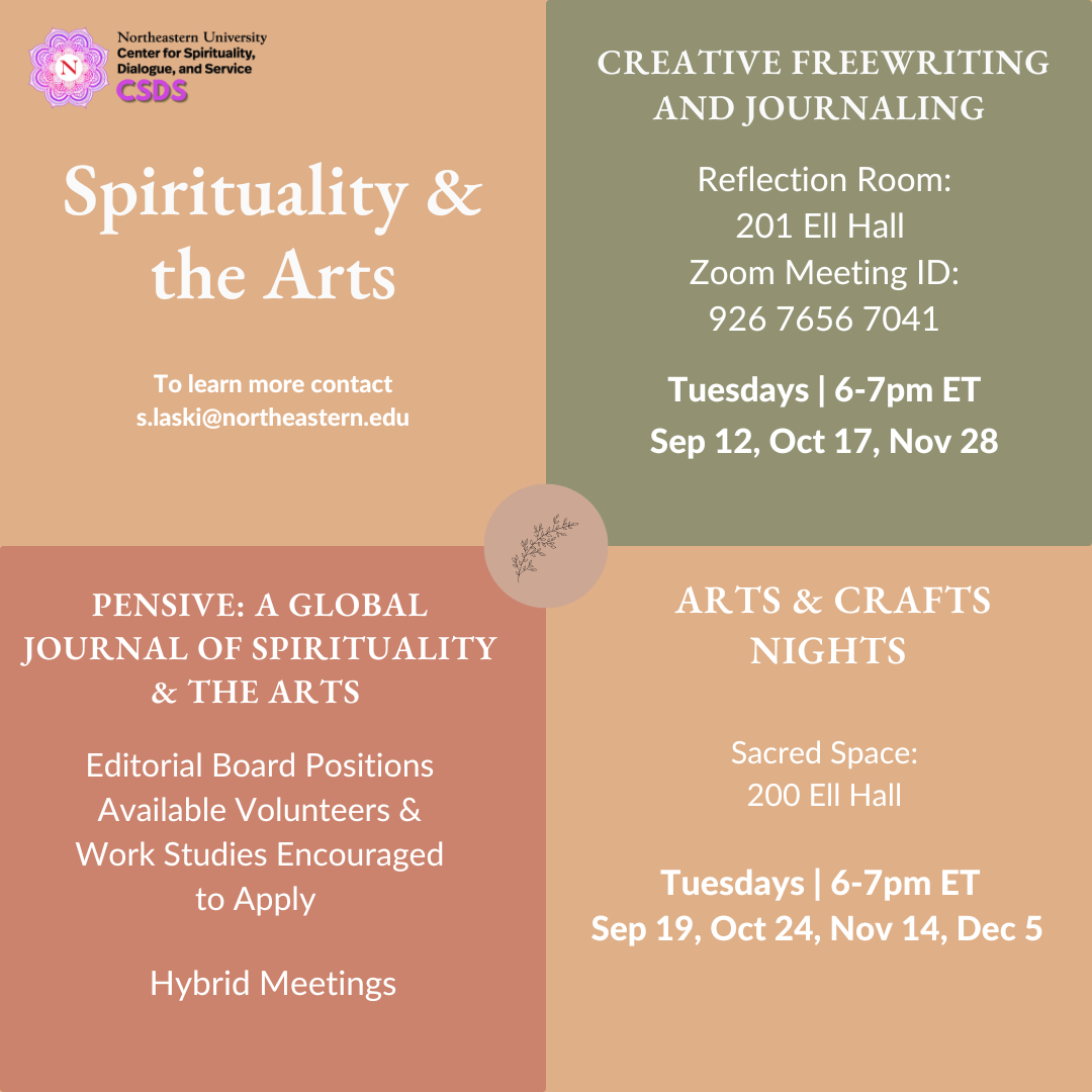 Spirituality & The Arts Post
